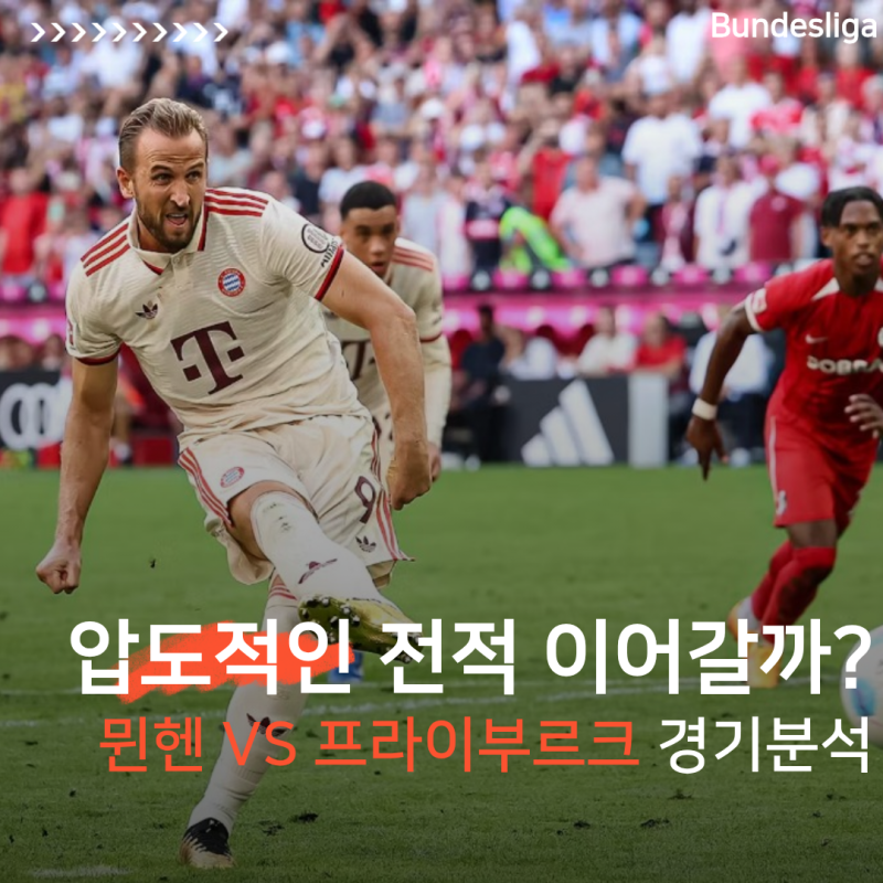 바이에른 뮌헨 프라이부르크 분데스리가 11라운드 경기 분석 예상 라인업