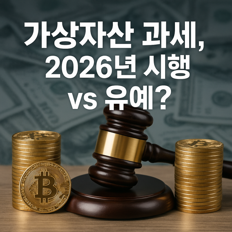  가상자산 과세, 2026년 시행 vs 유예? 11월 국회 핵심 쟁점 분석 (22% 세금, 공제 한도)