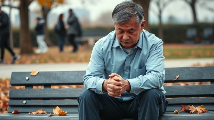  좌절하는 대한민국 중년, 그 원인은 무엇일까요? 