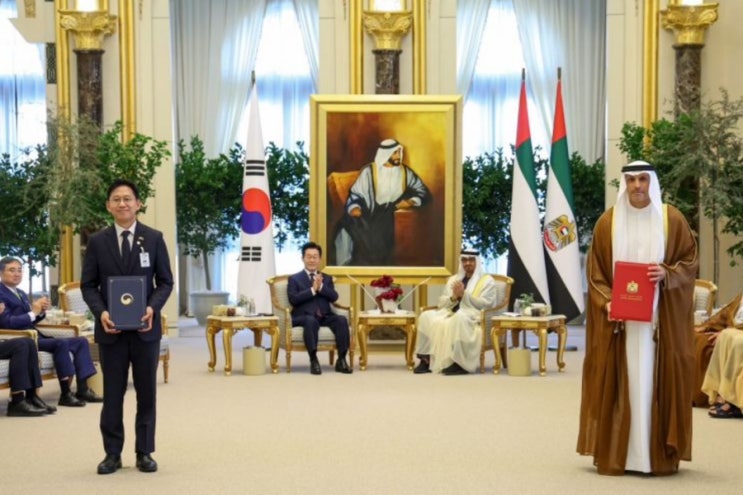<b>UAE</b> 한국 정상회담과 MOU체결... 바이오, 원전 등 <b>협력강화</b>