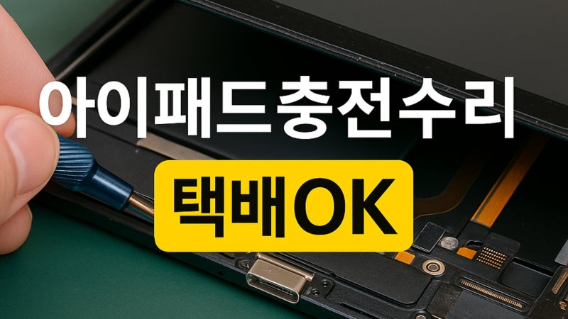 아이패드 프로 충전안됨 — 충전 반응 0%일 때 반드시 확인