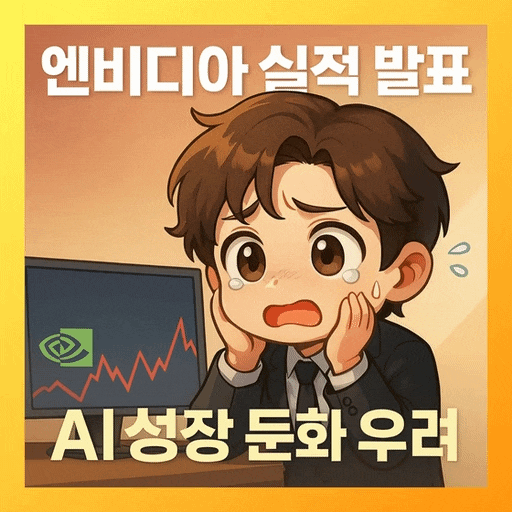  엔비디아 실적 발표 AI 성장 둔화 우려와 젠슨 황의 입… 시장이 예민해진 이유