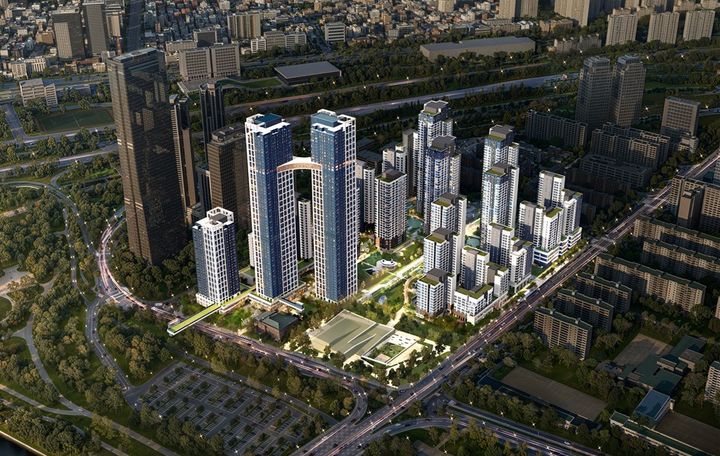  여의도시범 평균35층 2동은 59층 재건축 여의도 강남보다 낮게지어진다.