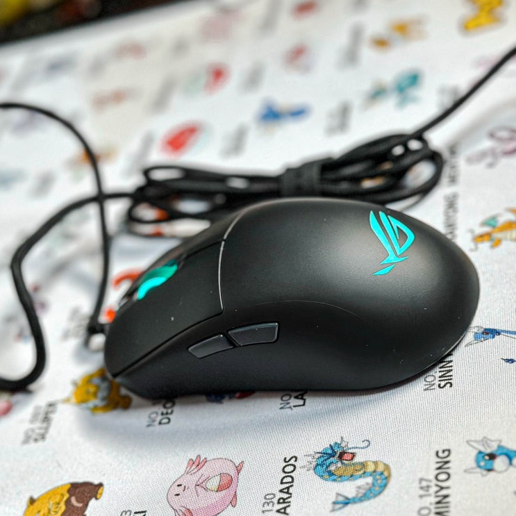  유선 게이밍마우스 추천 에이수스 ROG HARPE MINI CORE