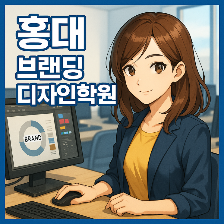  홍대브랜딩디자인학원｜브랜드의 감성과 정체성을 시각으로 표현하는 법