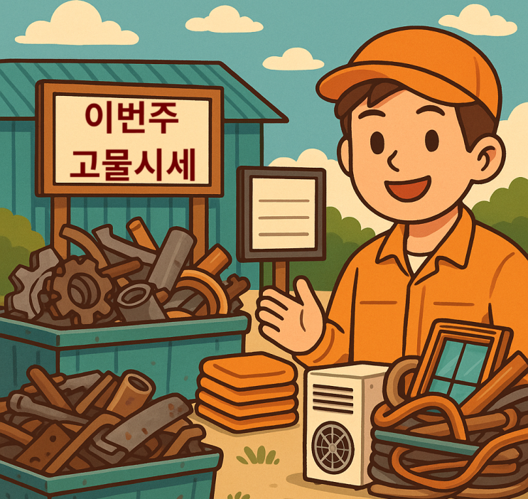  이번주 (2025년11월24일) 고물시세·고철시세·알루미늄시세, 중량고철부터 상동까지 정리했어요 <양평고물상>