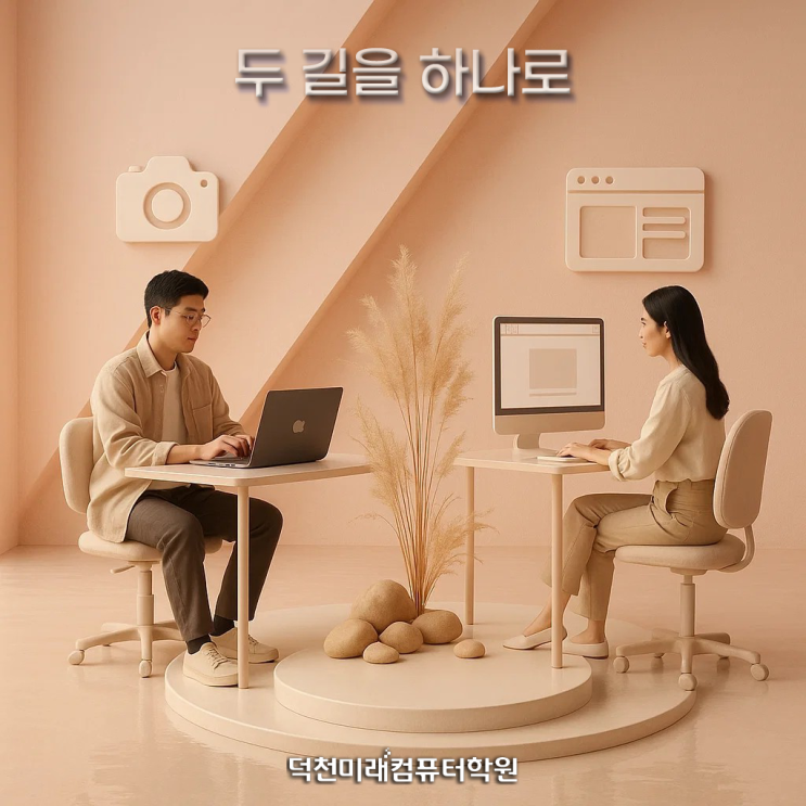  취업에 강한 실무교육! 동영상 제작·UI/UX 웹디자인 국비지원 과정 훈련생 모집-부산디자인학원