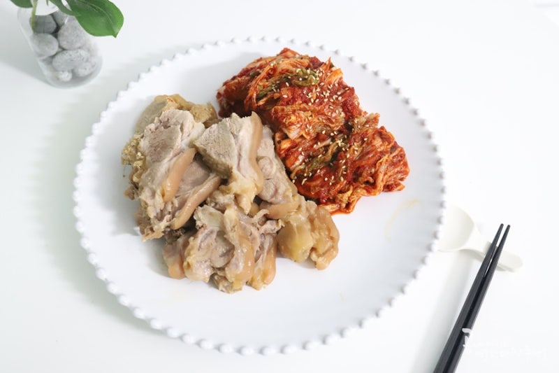 돼지사태수육 쫄깃하고 맛있게 삶는법 잡내 없이 맛있는 돼지수육레시피