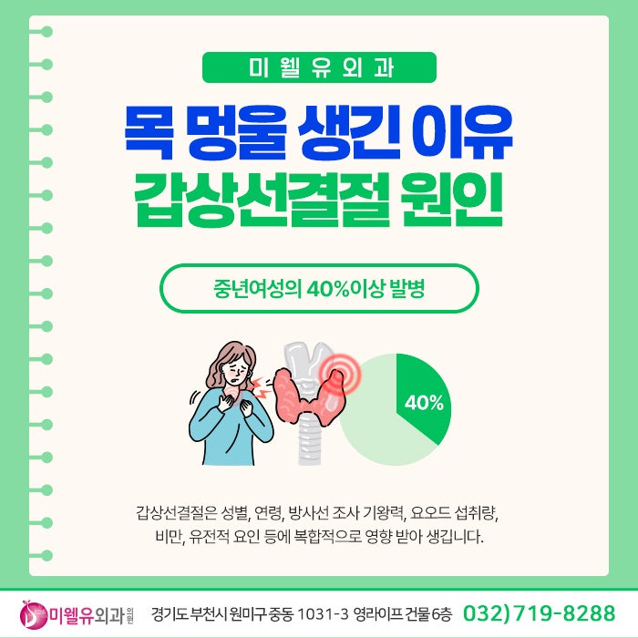 부천외과 추천, 오른쪽 왼쪽 목 부음 현상 원인은?