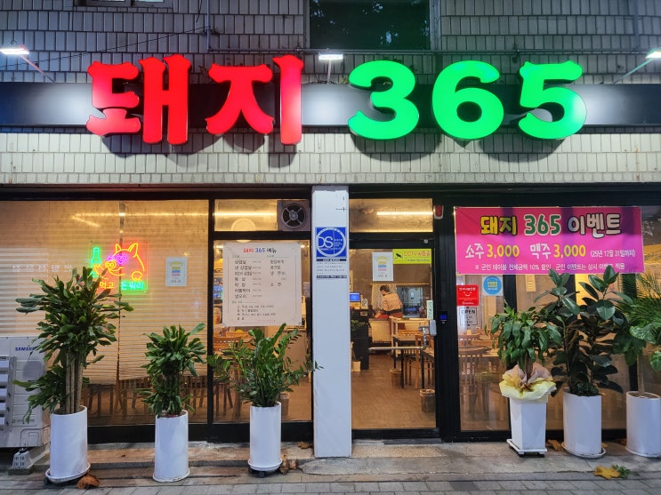  방촌동삼겹살맛집 / 대구동구맛집 / 돼지365 — 국내산 삼겹살의 진짜 매력을 느낀 저녁 외식