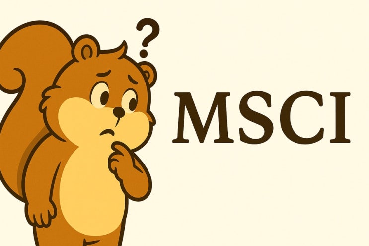  토실이가 알려주는 MSCI, 세계 투자의 나침반 이야기