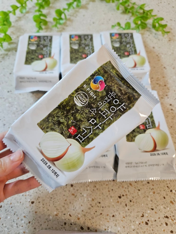  [문경미소 양파맛김] 자꾸자꾸 손이가는 맛김