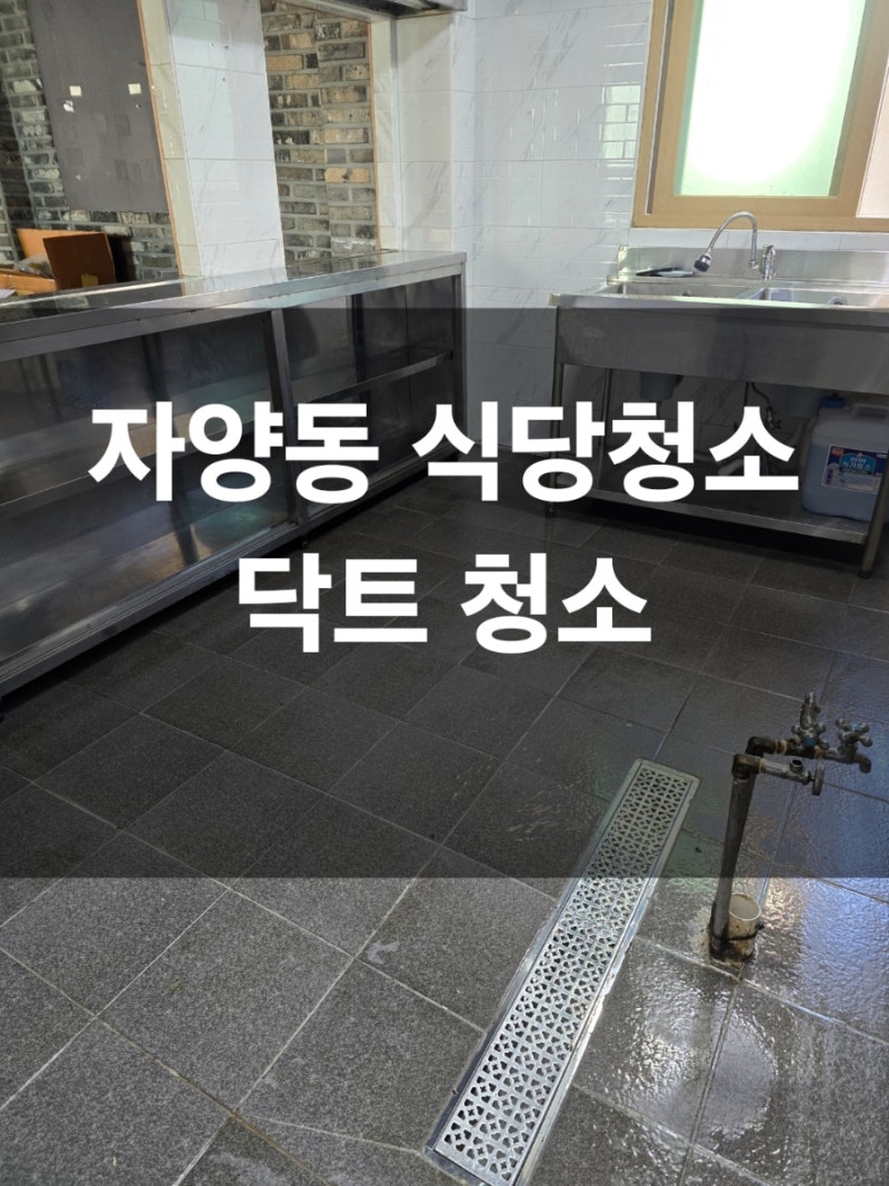 대전 자양동 식당 닥트 식당 청소 잘하는 청소업체 대전 닥트 청소업체