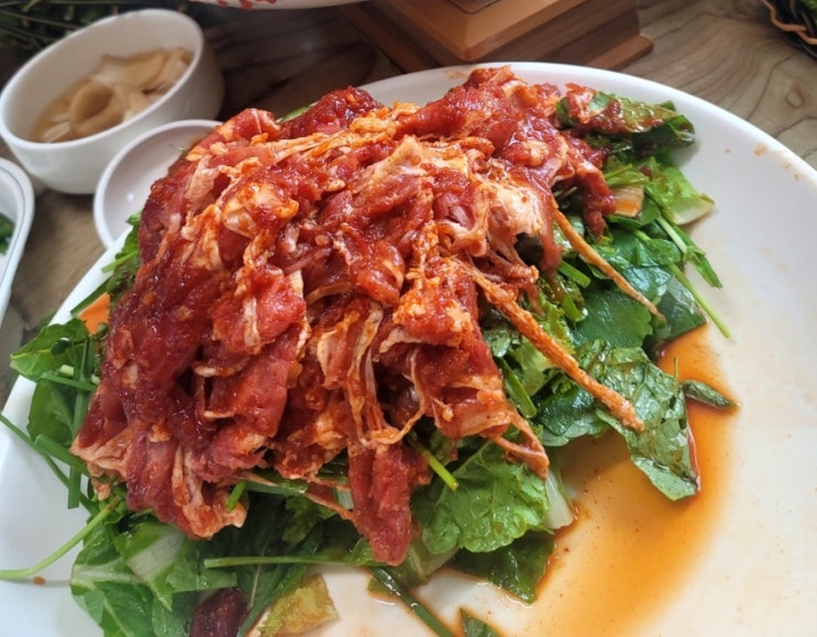  삼천포 맛집 남양토담오리 대가족 룸 식당 있는 가성비 후기
