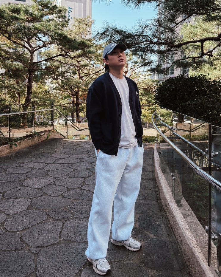  "인생 스웻팬츠.." 겟잇온 남자 와이드 팬츠 코디 추천