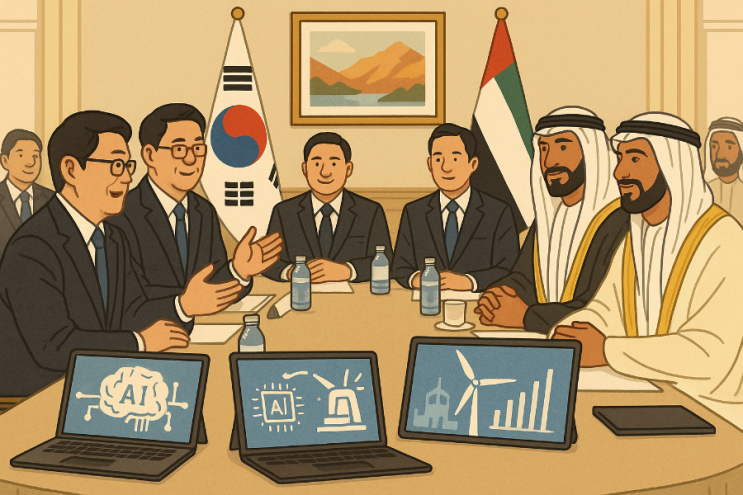 <b>한-UAE</b> 비즈니스 <b>협력</b>, 첨단산업·에너지·문화까지 확장되는... 