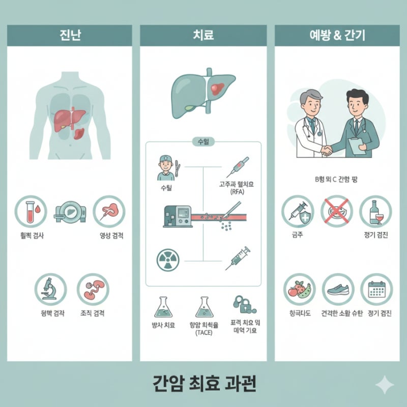 간암 간경화 간경변 원인 예방 치료 극복 유전 총정리