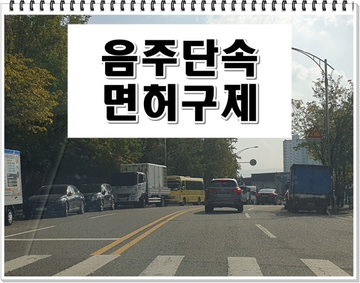  부천 음주단속 면허구제, 킥보드 결격기간 기록 삭제 말소
