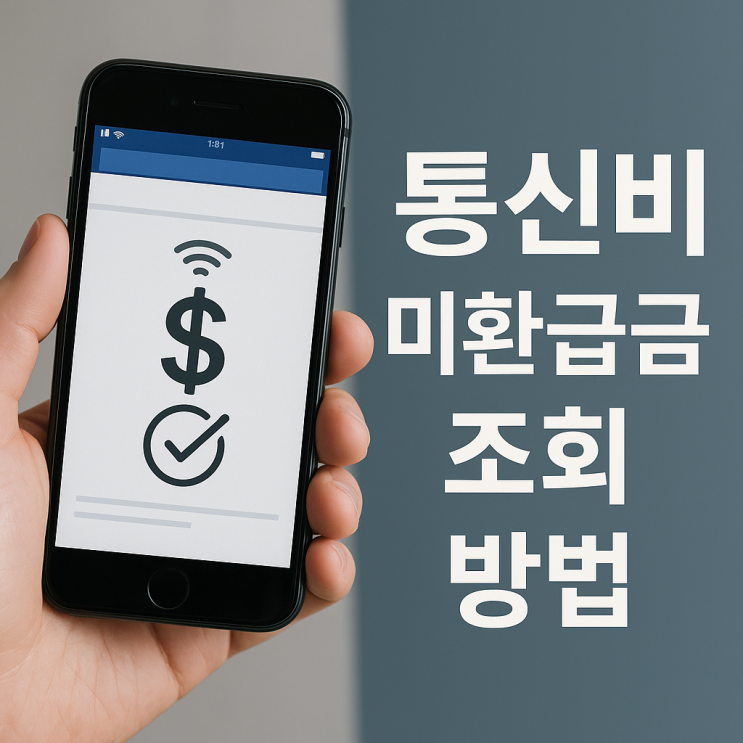  통신비 미환급금 조회 방법, 스마트초이스로 해지 환급금 찾고 계좌 입금 받는 법