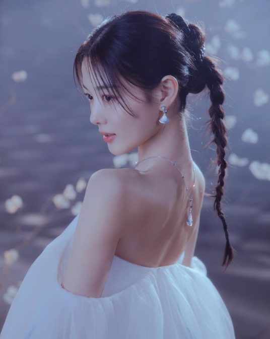 김유정, 백아진의 과감 노출..사랑스런 "워너비 일자쇄골+직각어깨"