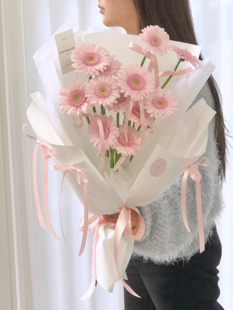  수원꽃집 거베라발레코어꽃다발 (수원발레코어꽃다발, 수원기념일꽃다발, 수원생일꽃다발, 온무드플라워스튜디오)