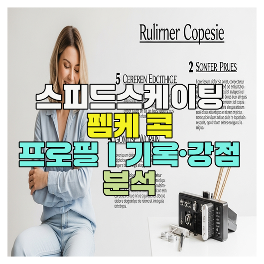  스피드스케이팅 펨케 콕 프로필｜기록·강점 분석