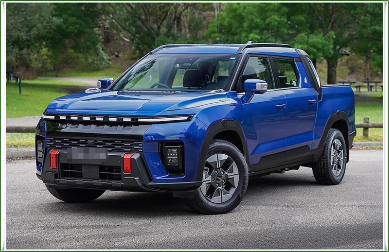 무쏘 EV 픽업트럭, 국내 첫 전기 픽업의 모든 것!