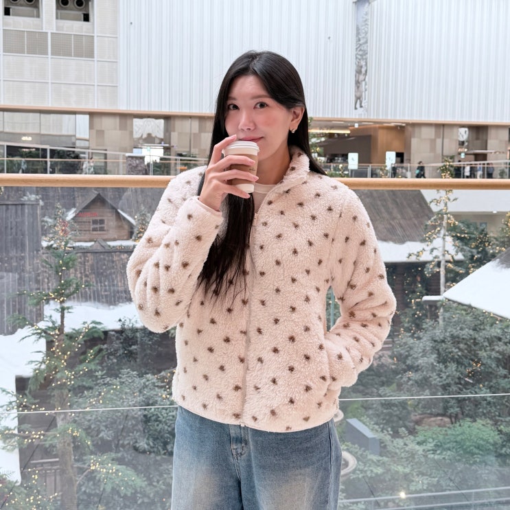  탑텐 행복제 후리스 여성 플리스 자켓 여자 겨울패딩 득템