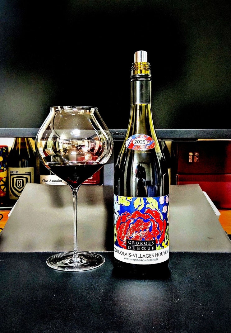  [레드] 조르쥐 뒤뵈프 보졸레 빌라쥐 누보 2025 Georges Duboeuf Beaujolais Villages Nouveau 2025 프랑스 부르고뉴 가메 와인 리뷰