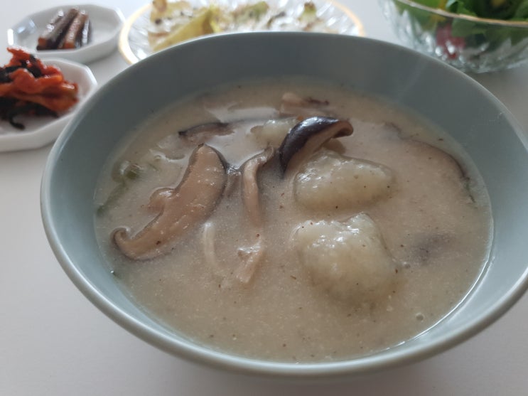 감자 옹심이 들깨탕