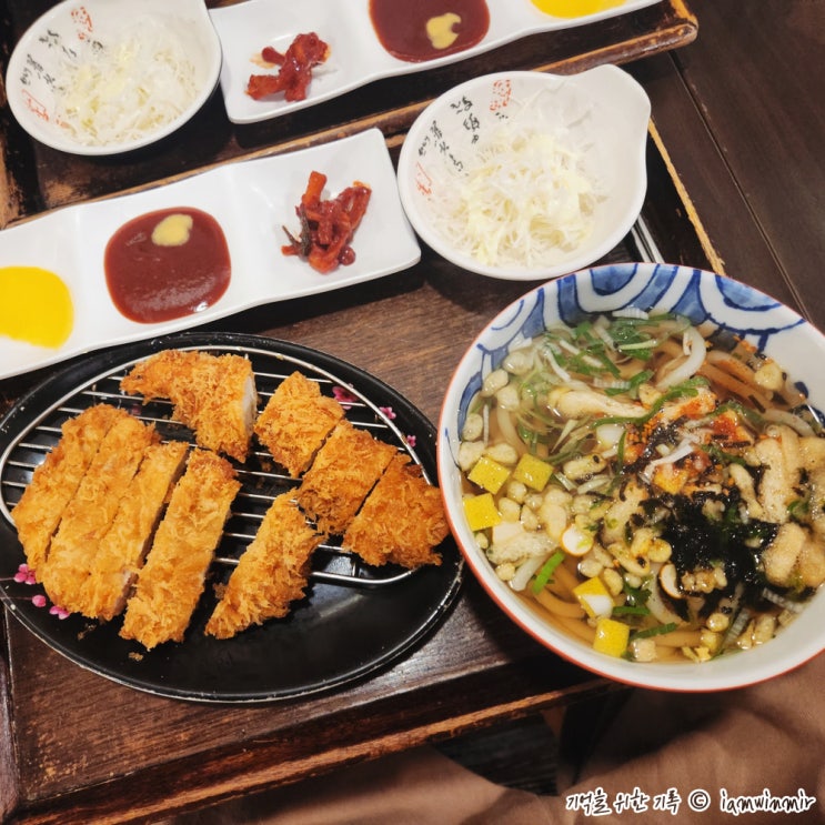  신설동역 사누끼 우동정식 동경돈까스