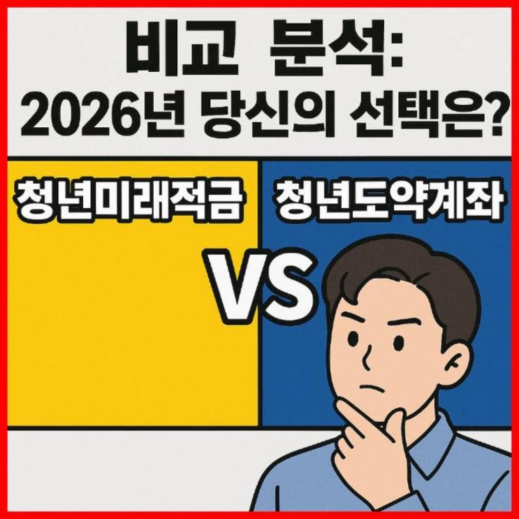  청년미래적금, 청년도약계좌와 비교 분석: 2025년 당신의 선택은?