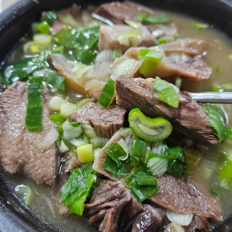  포항 죽도시장 장기식당 소머리국밥 맛집 찾아가봤습니다.