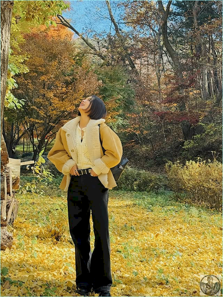  기은세 무스탕, 패딩보다 따뜻하고 코트보다 힙한 겨울 치트키