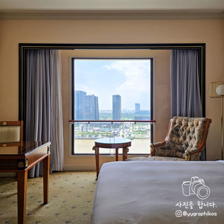  [베트남 호치민 여행] 1군 숙소, 5성급 호텔 - 롯데호텔 사이공 객실, 수영장, 조식