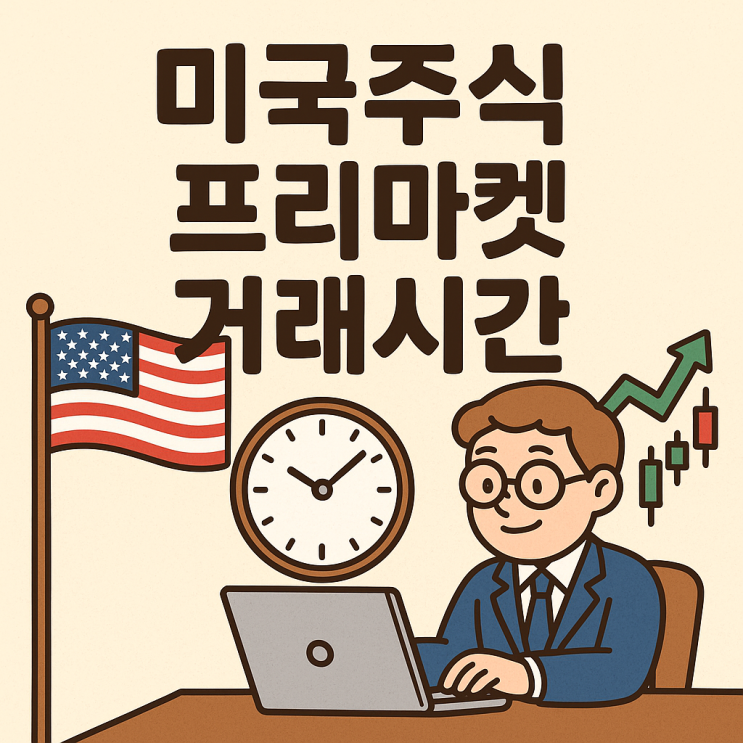  미국주식 프리마켓 거래시간, 썸머타임 해제 후 변경된 시간과 증권사별 이용 방법 총정리