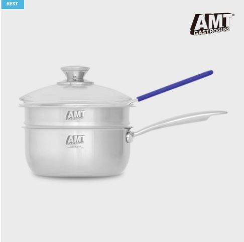  AMT 샤프 316Ti 통5중 스마트쿡 이유식냄비 18cm – 프리미엄 스테인리스 편수냄비의 끝판왕
