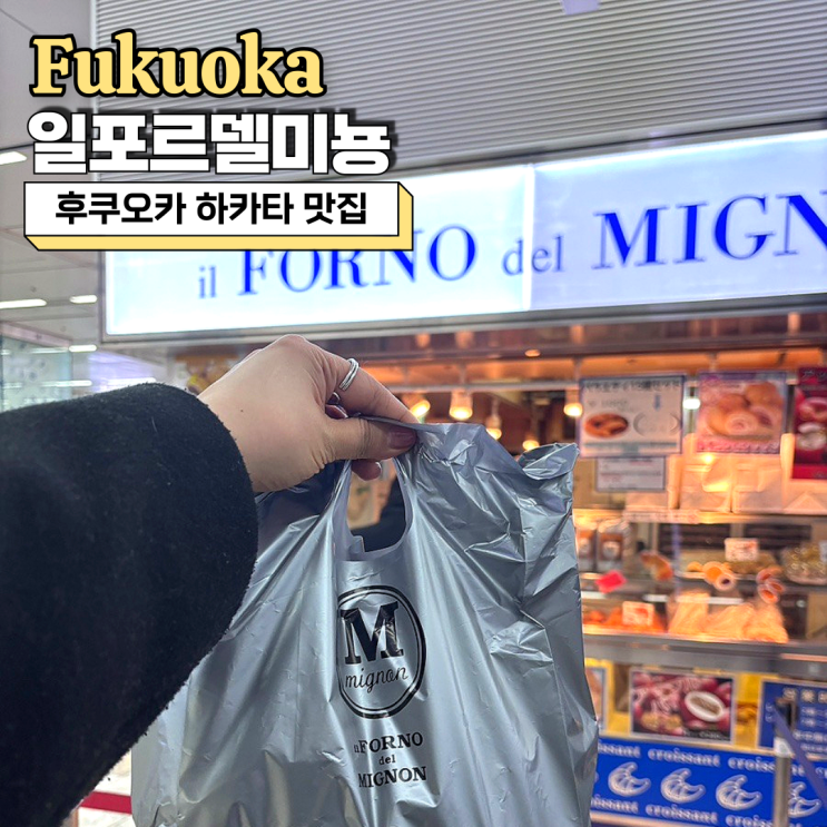  후쿠오카 하카타 맛집 일포르델미뇽 만족도 최고