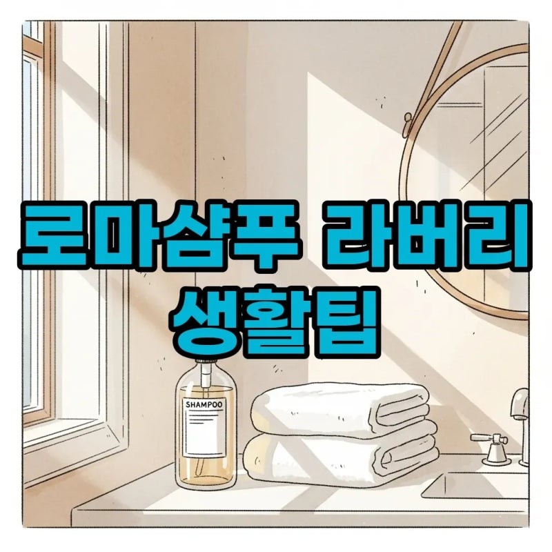 로마샴푸 라버리, 두피케어 세탁세제 현명한 소비 이야기