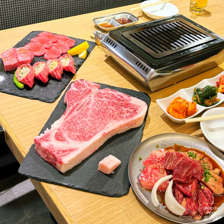  나고야 맛집 사카에 야끼니꾸 톤비 와규 우설 한국 입맛