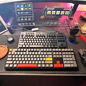 사무용 키보드 끝판왕 한성컴퓨터 GK898B PRO 무접점 키보드 내돈내산 실사용