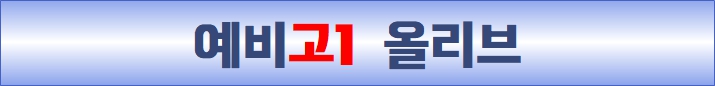  예비고1 2026 겨울방학 올리브입시영어