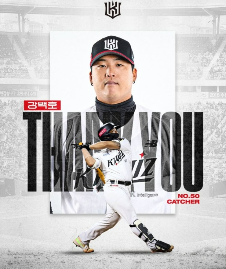 <b>KT</b> 강백호! 한화와 <b>FA계약</b>