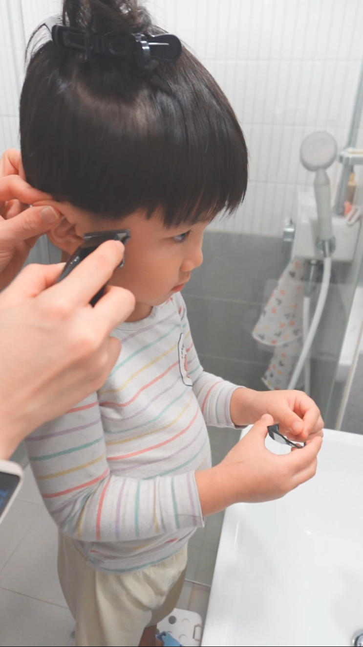  작지만 강하다! 바론 토끼 바리깡, 아기 이발기 고민 끝!