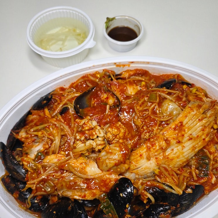  구미 배달맛집 곽보석해물찜 신평점 가오리찜
