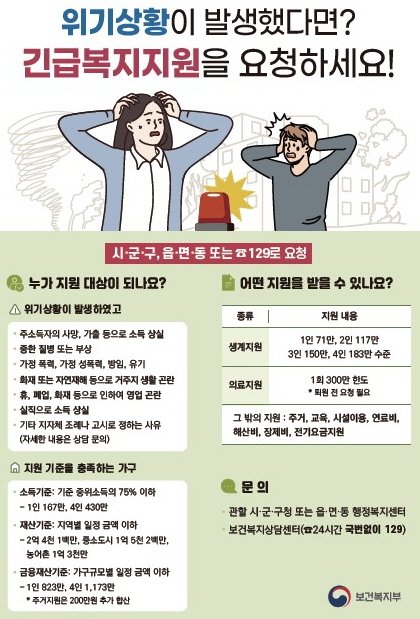  "절망 앞에서 다시 찾은 희망" 위기가구 되살린 정부 긴급복지