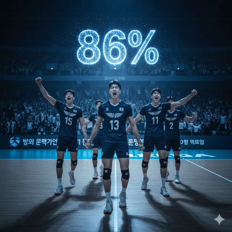  [V-리그 분석] 대한항공 vs OK저축은행: '86% 승률'을 증명하는 한선수의 '57.6%' 세트 성공률