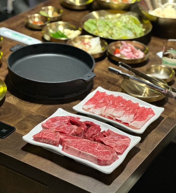  안산 초지동 맛집 꽃보다한우 정육식당, 안산 가성비 소고기 (아기의자 있음)