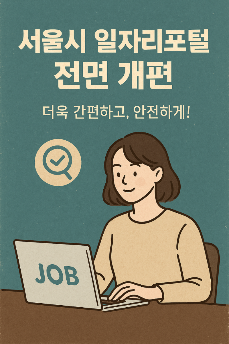 “일자리를 찾는 마음, 그 막막함을 조금이라도 덜어주면 좋겠다”… 서울시 일자리포털 전....