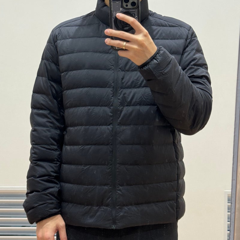 유니클로 세일 대비해서 유니클로 경량패딩 남자 사이즈 리뷰